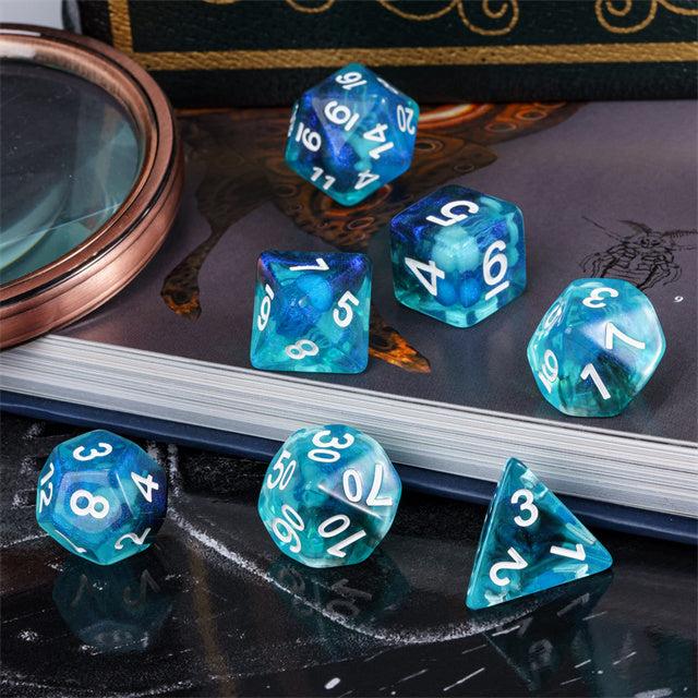 Jellyfish Dice DnD Set - Dice for Dungeons and Dragons, D&D, RPGs