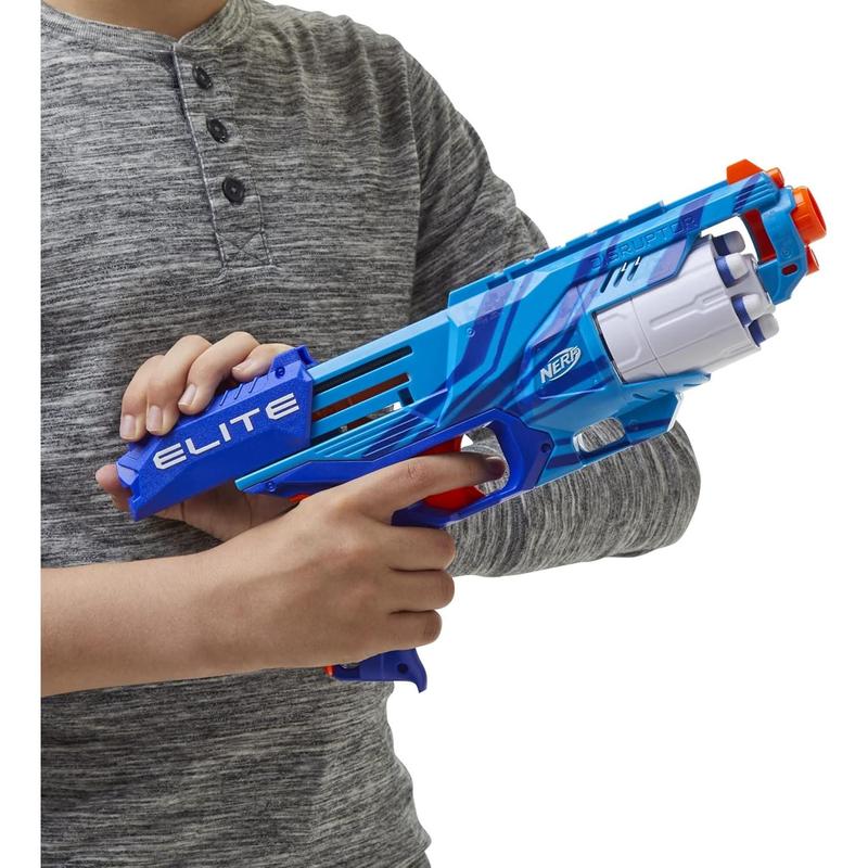 Nerf Elite Disruptor Blaster Reflex, Slam Fire, Blue ( Exclusive)