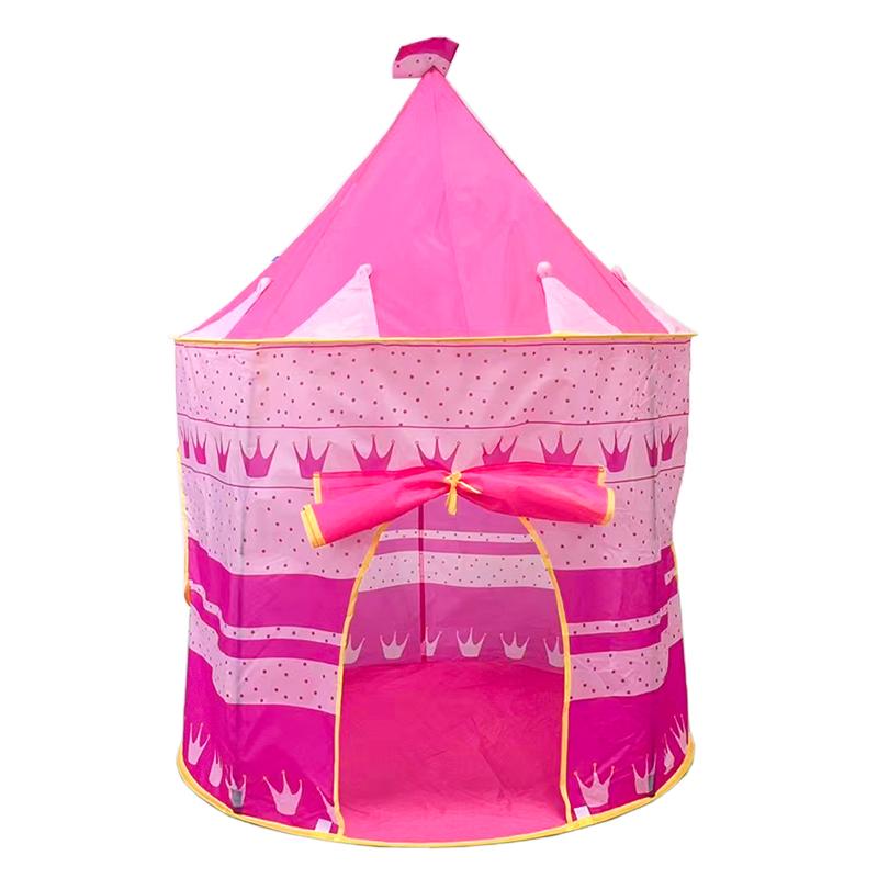 Princess tent, large playhouse for girls, children's castle play tent toy, suitable for children's indoor and outdoor games.