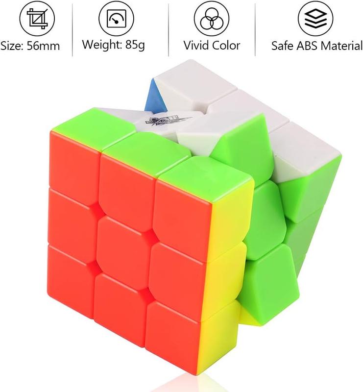 D-FantiX Cyclone Boys 3x3 Speed Cube Stickerless Magic Cube 3x3x3 Puzzles rubikscube