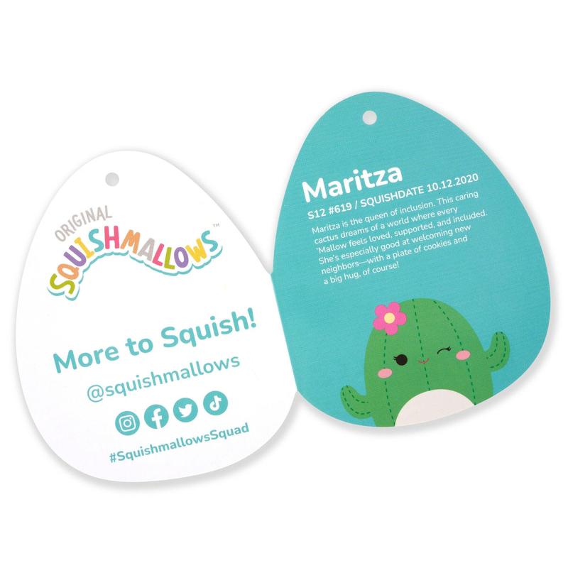 Squishmallows Plush Toy: Maritza the Green Cactus, 12-Inch, Ultrasoft, Premium Collectible, Perfect to Snuggle With