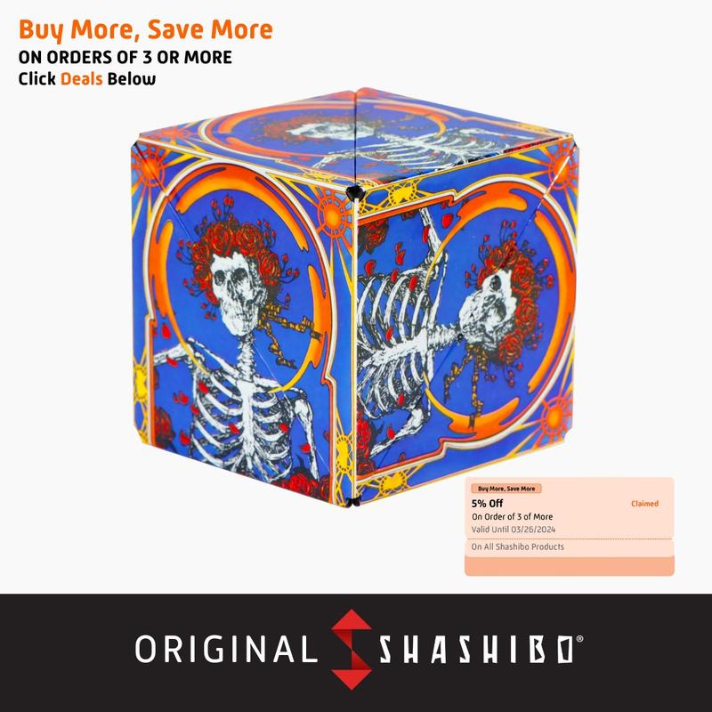 Grateful Dead Series - Shashibo Magnetic Puzzle Cubes