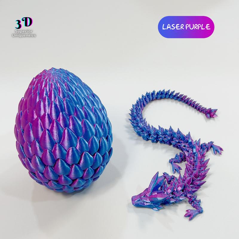 3D Dragon Egg - Year of the Dragon,ADHD, figurines, hobby collections.