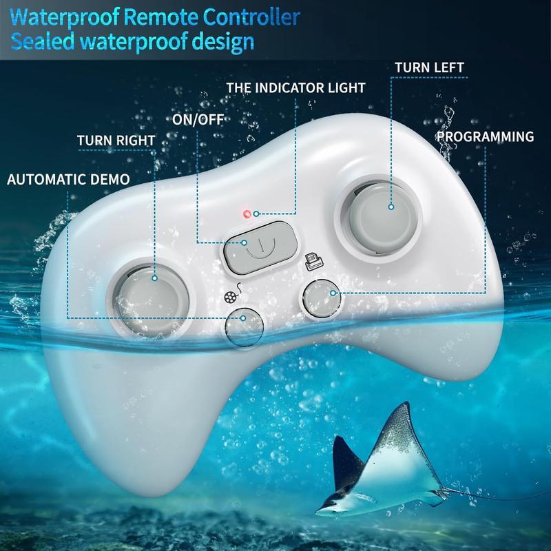 Remote Control Shark Toys ,1:18 Scale Fish with Light  Spray Water for Lake Bathroom Pool  Electric RC Boat,Christmas Gifts