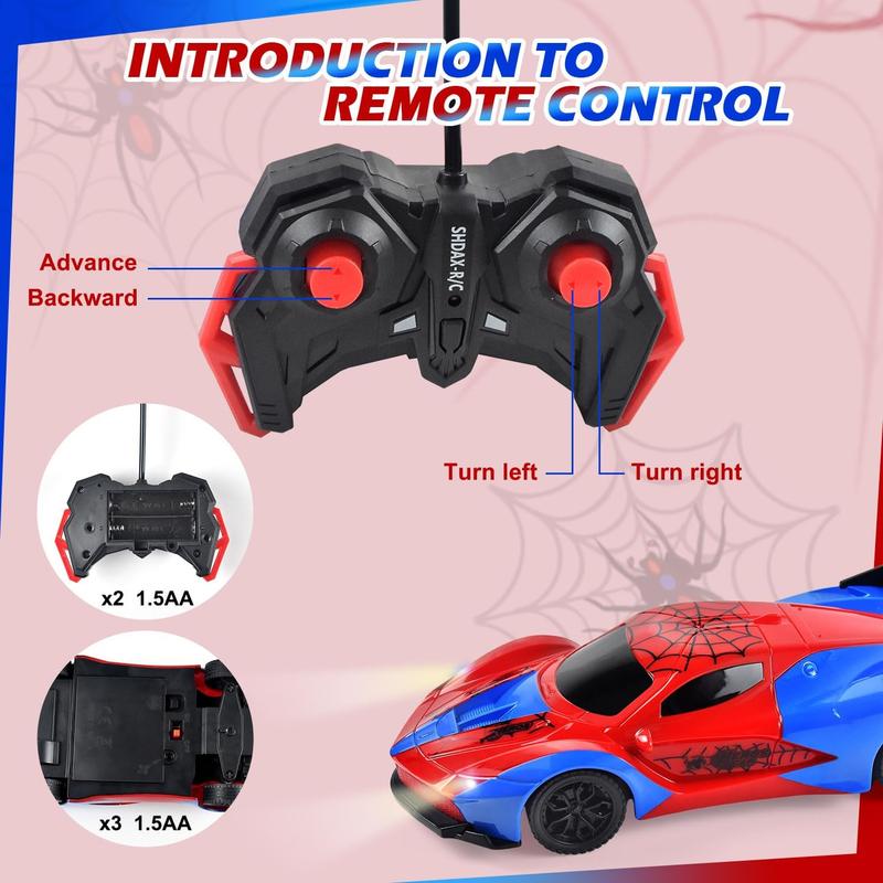 Remote Control Car Toy for Kids, Hobby RC Car Toy for Boy and Girl Gifts 3+ Years Old - 2024 Christmas Gift for Kids Children