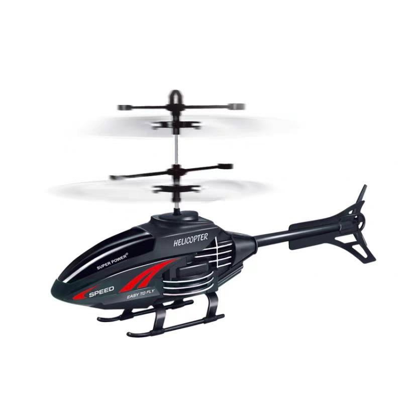 Mini Rc Helicopter With Tntelligent Induction Remote Control Helicopter Red