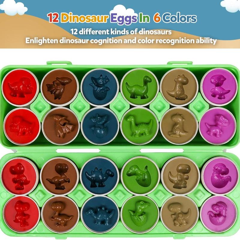 Christmas Matching Eggs Toy (1 Set), Color Shape Recogition Sorter Puzzle, Educational Fine Motor Skill Montessori Gift for Kids