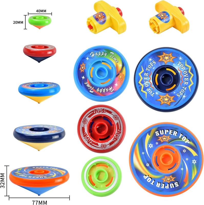 deAO Spinning Tops, Spinner Toys Christmas Gift