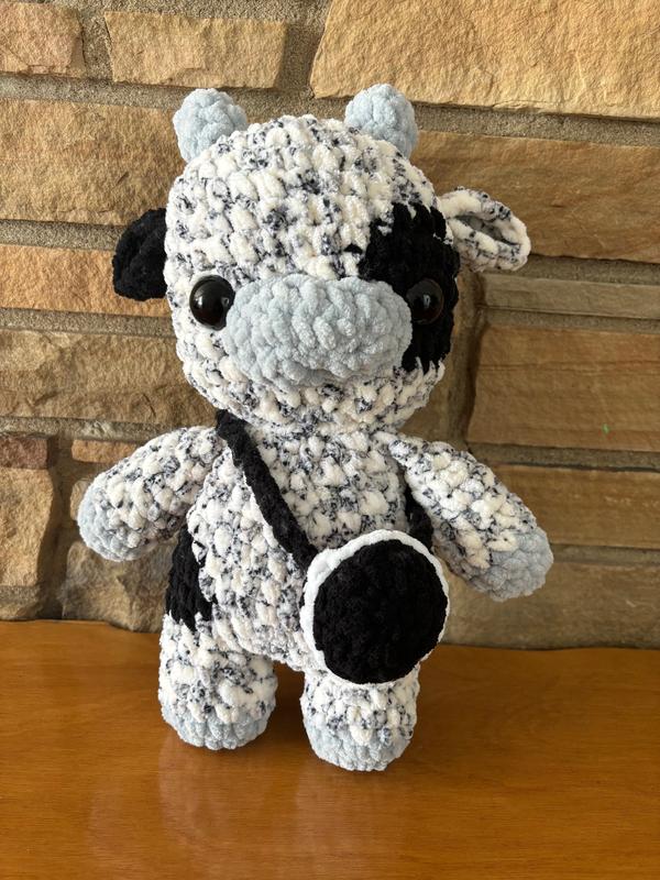 Crochet Colored Cows with Limited Edition Monthly Themes