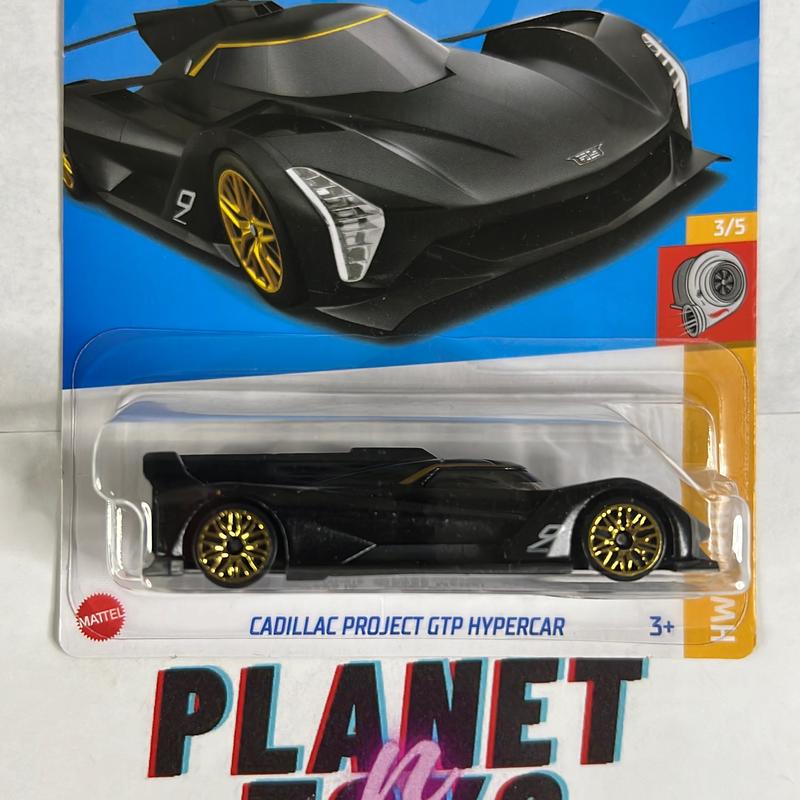 Hot Wheels Cadillac Project GTP Hypercar Diecast Car - Scale 1:64