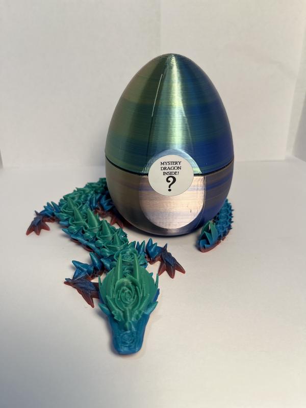 Dragon Egg - Lunar New Year 2024 - Desk Fidget - Surprise 3D