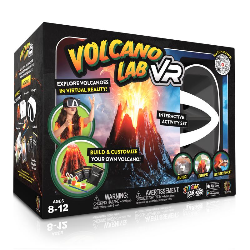 STEAM LAB VIRTUAL REALITY KIDS TOY - VOLCANO LAB VR