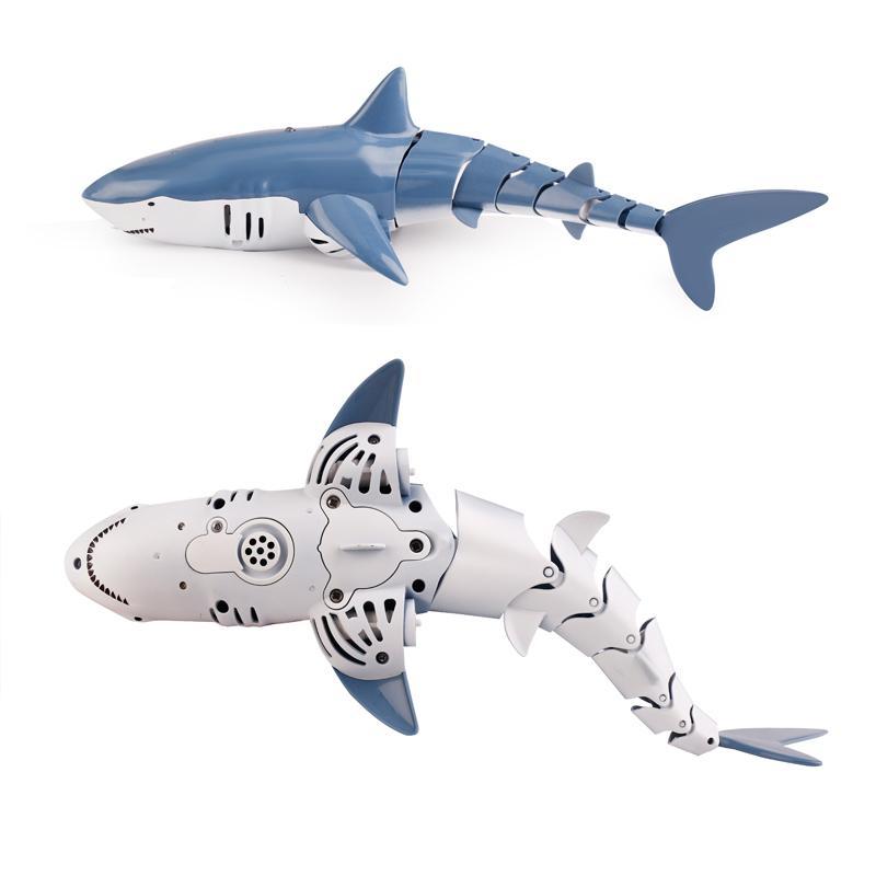 Remote Control Electric Shark Toy, Creative Animals Water Toy with Diving Light, Outdoor Toy for Swimming Pool, Interesting Gifts, Back To School, Outdoor Play Sets, Birthday Gifts