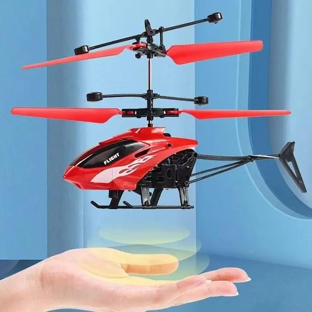 Free Lucky Cat when you buy an airplane,Red,Helicopter,Outdoor,Lifting,Fall resistance