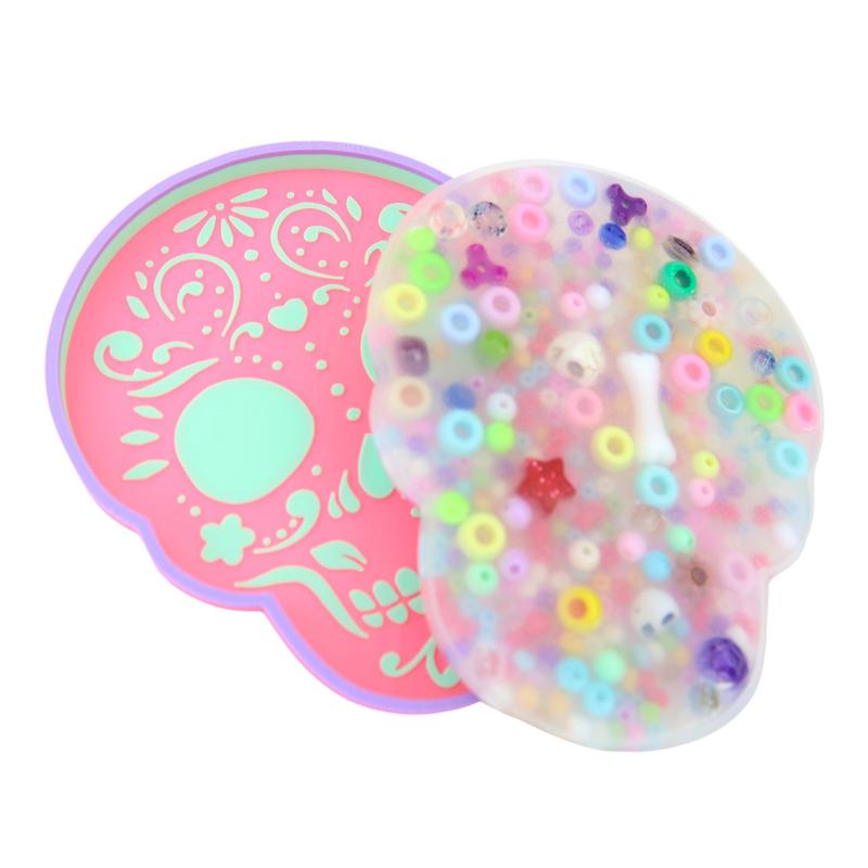 SUGAR Skull Picky Pad and Tray- Satisfy Your Urge to Pick, Pop and Peel Stress-Free!