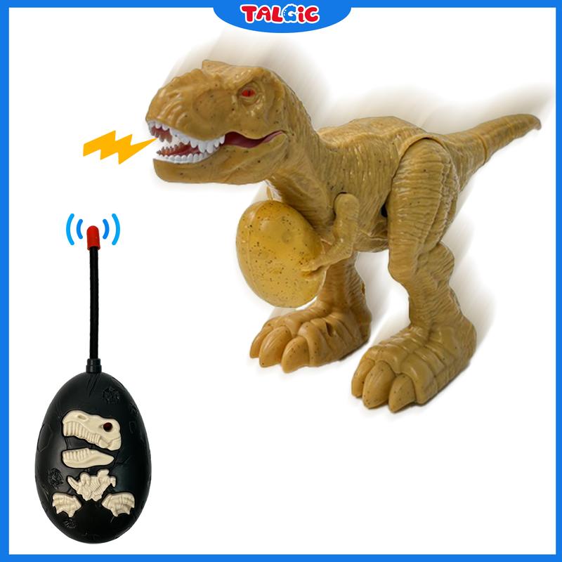 Talgic Glowing Egg Electric or Remote Control Dinosaur (Two Version)Tyrannosaurus Rex Toy for over 3 4 5 6 Years Old Children's Toys