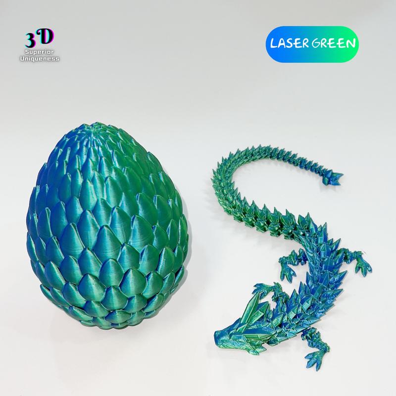 3D Dragon Egg - Year of the Dragon,ADHD, figurines, hobby collections.