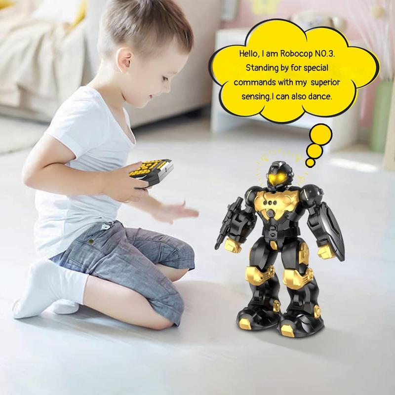 Gesture Sensing RC Robot Toy for Kids Ages 5-7 | Programmable and Interactive | Perfect Christmas Birthday Gifts for Boys and Girls