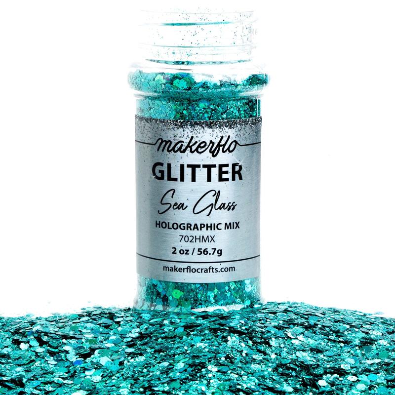 Sea Glass Chunky Glitter