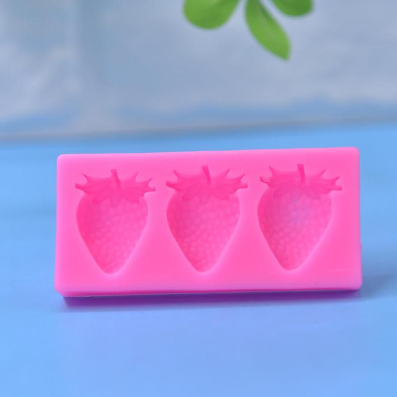 Strawberry Shaped Silicone Mold, DIY Candle Soap Making Mold, DIY Candle Soap Making Tool, Soap Making Accessories