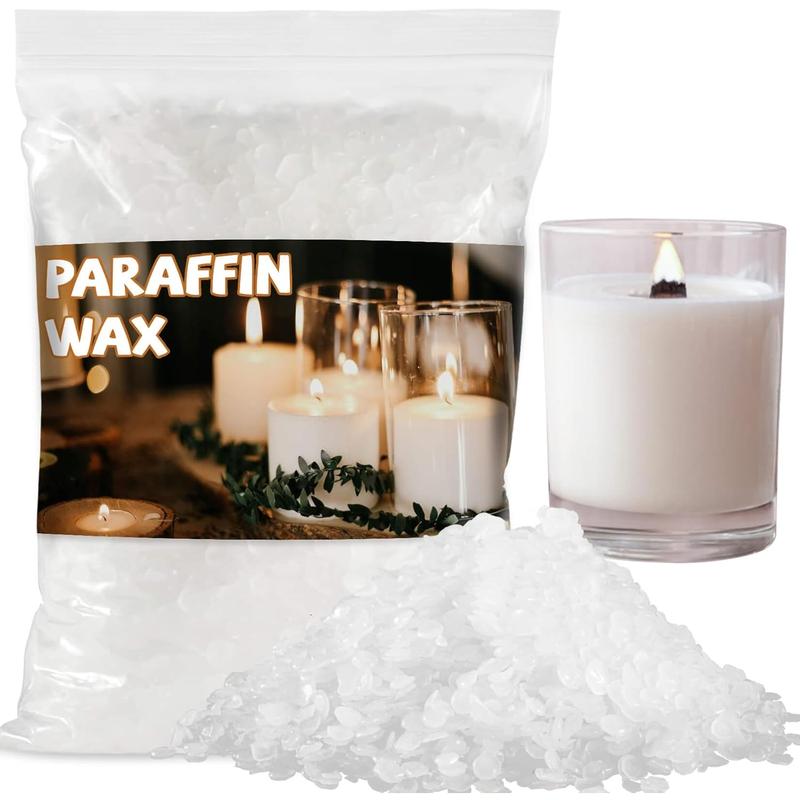 CARGEN Paraffin Wax for Candle-Making - 430G White Paraffin Wax Beads,Paraffin Wax Bulk,Paraffin Wax Candle,Paraffin Candles,Paraffin Wax Pellets for DIY Craft,Candle Making,Waterproofing, Furniture WAX Pe