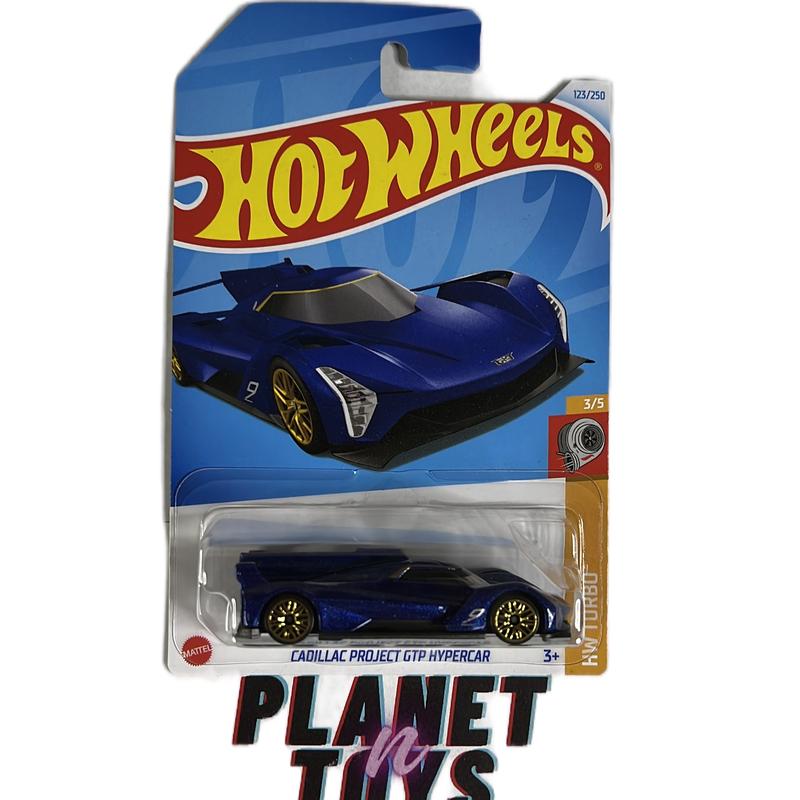 Hot Wheels Cadillac Project GTP Hypercar Diecast Car - Scale 1:64