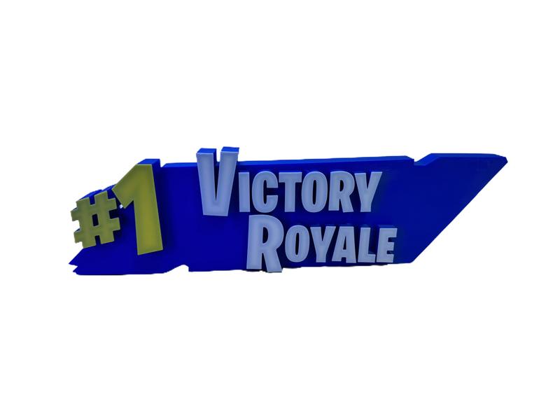 MASSIVE! Fort Victory Royale inspired - Medallion Co. - Game Hero Title - Gag Gift - Gift for Gamers - Fort Victory Plate