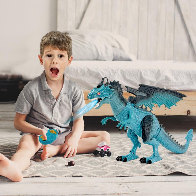 Realistic Frostbite Dragon Remote Control Dragon toy For kids easter day gift dragon year toy