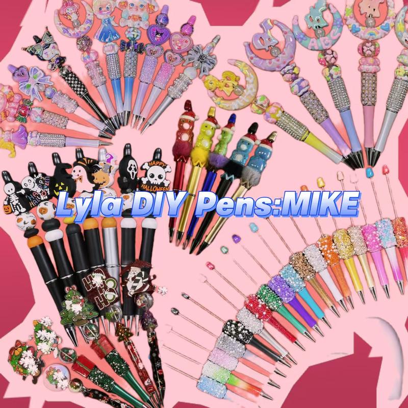 DIY LYLA MIKE Fancy Bead fitting with Charms - LIVE Room Choice Sold by Lyla mike artwork