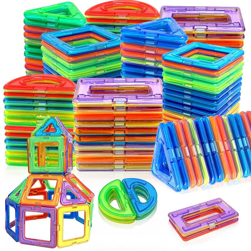 Random Color Big Size Building Blocks, Versatile STEM Construction Toy with Storage Bag, Colorful Learning Toys for Birthday Gifts, Kids Toys, Thanksgiving Christmas Gift Set