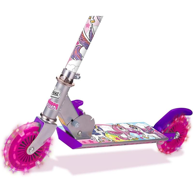 Ozbo Unicorn Scooter with 2 Light UP Wheels