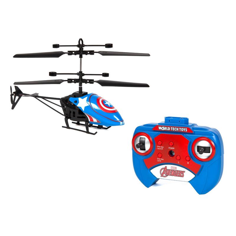 Marvel Licensed Spider-man Iron Man Hulk Captain America or Black Panther Remote Control RC Helicopter