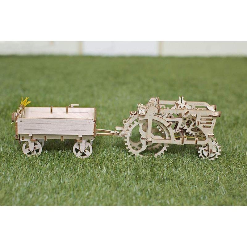 UGears Tractor (wooden material, games)