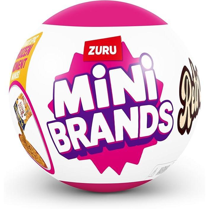 Zuru 5 Surprise Retro Grocery Mini Brands Series (Assorted Styles)