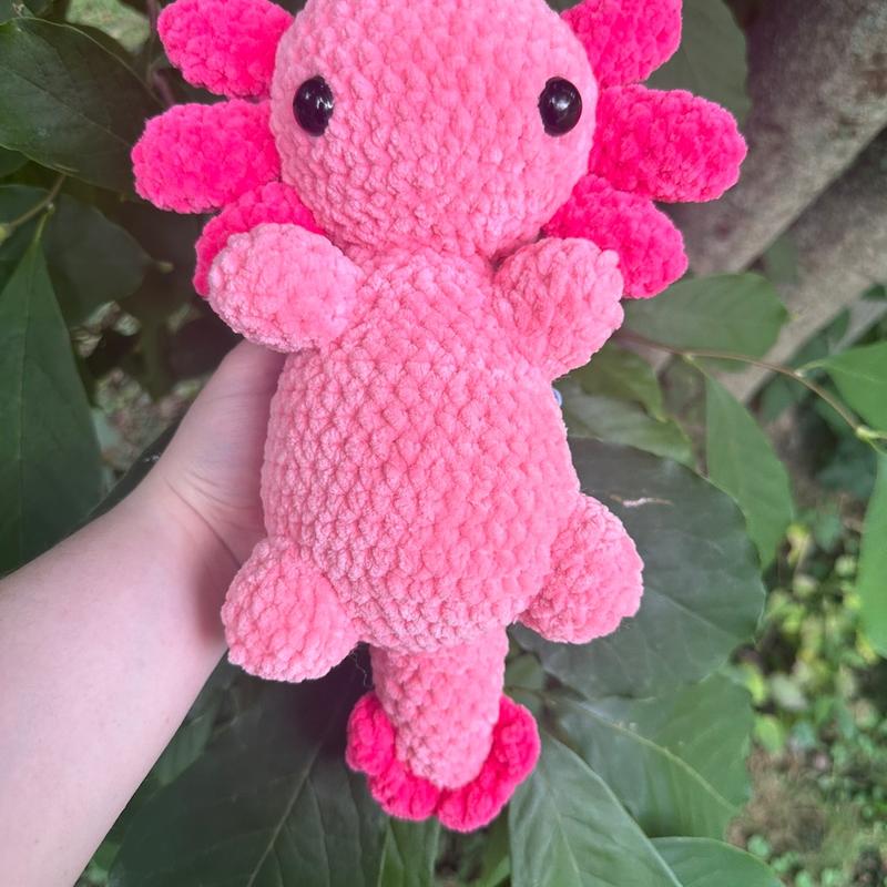 Crochet Axolotl