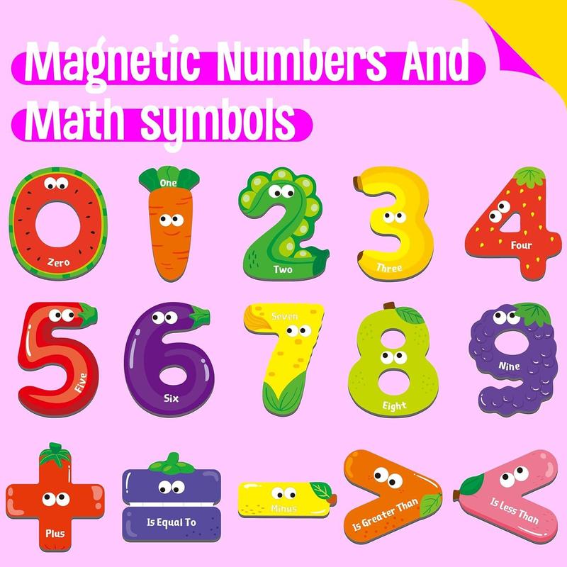 Large Size Magnetic Letters, Cute Animal Alphabet ABC Magnets for Refrigerator Colorful Uppercase Animal Toy Set Spelling Learning Games for Boys Girls Learning Toys