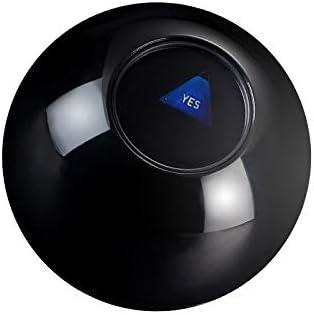 Mystic 8 Ball Retro Edition Fortune Telling Ball with Floating Answers, Novelty Toy Funny Gift Mystic Black Ball