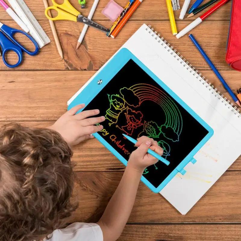 LCD Writing Tablet For Kids Battery Powered LCD Doodle Board For Kids Waterproof Writing Tablet Early Educational Toys Doodle