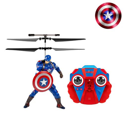 SUPERHERO Spider-Man Hulk Iron Man Captain America Batman Superman Sonic Deadpool Remote Control Flying Figure Helicopter