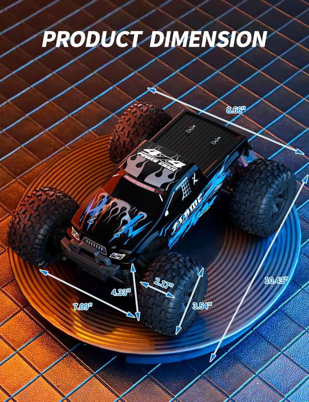 Remote Control Car, 1:16 1:18 Scale Adult Childrend High Spee4WD RC Car, All Terrain Off-road RC Car,Halloween, Easter, Christmas Gift