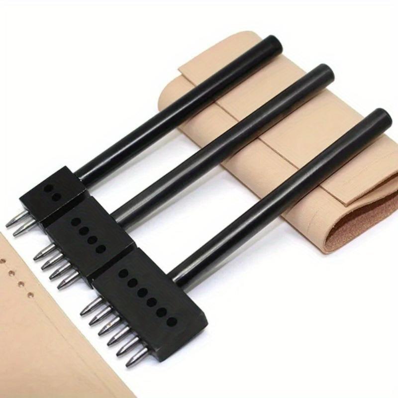 Convinent Circular Cut 2 4 6 Hole DIY Drilling Leather Leather Craft Punching Tool 5mm Spacing