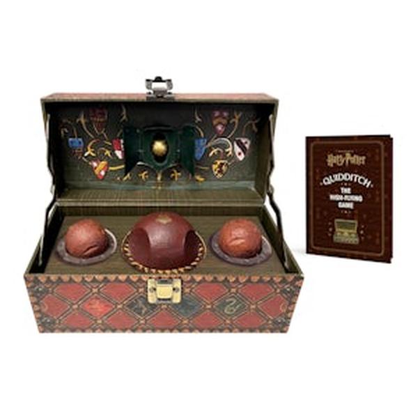 Harry Potter Collectible Quidditch Set (Includes Removeable Golden Snitch!)