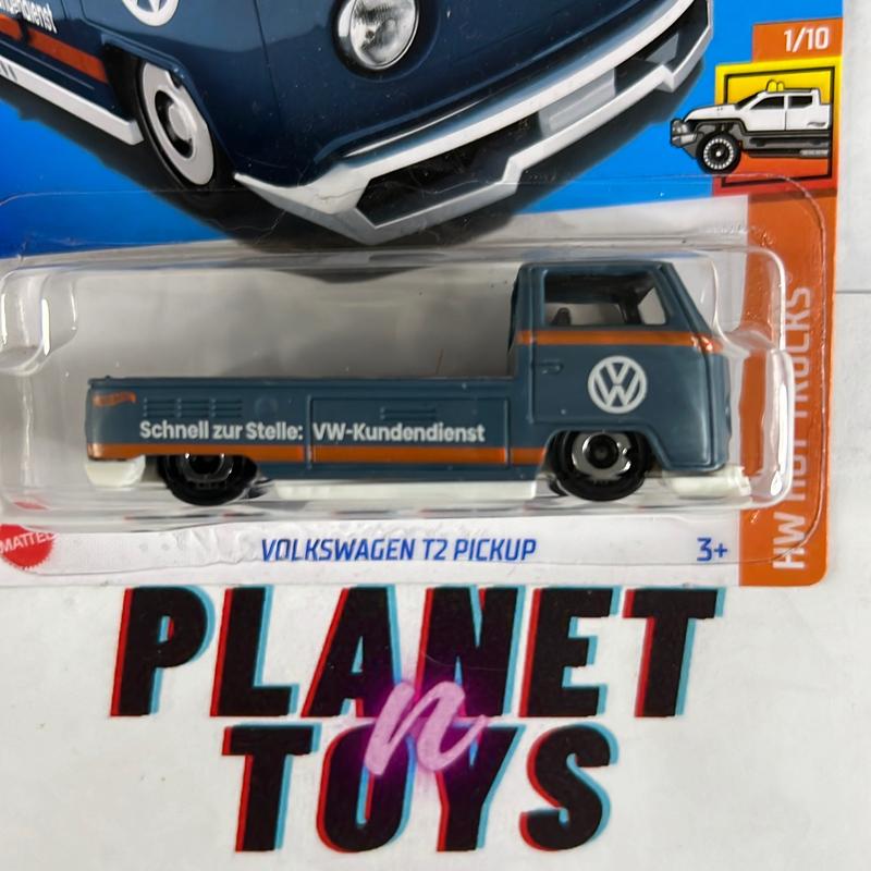 Hot Wheels Volkswagen T2 Pickup Diecast Car - 1:64 Scale