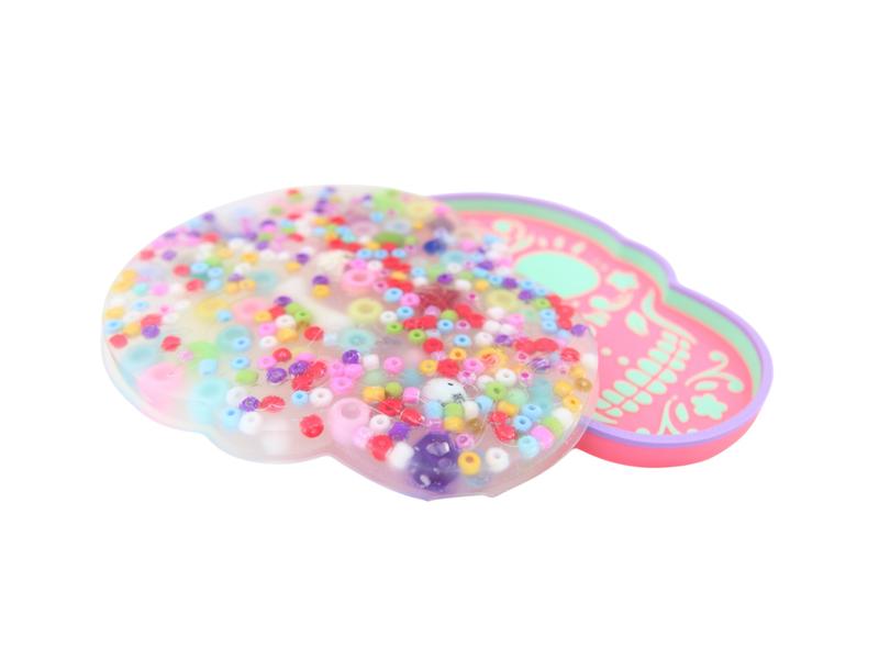 SUGAR Skull Picky Pad and Tray- Satisfy Your Urge to Pick, Pop and Peel Stress-Free!