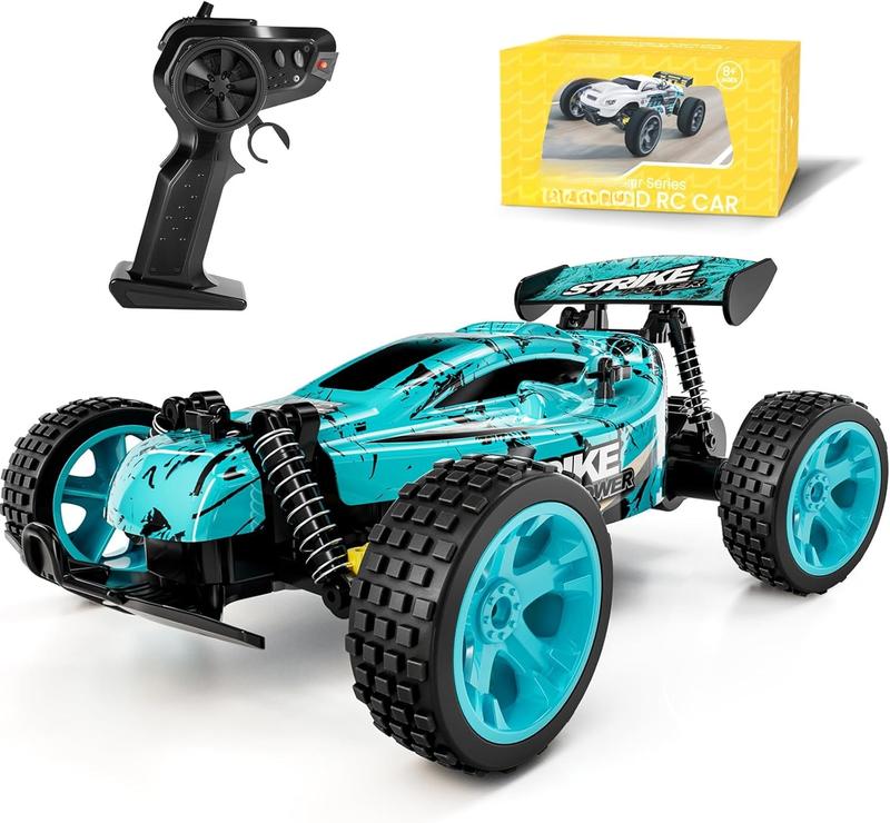 RC Car Remote Control Car for Kids, 1:18 Scale 20 KM H 2WD Offroad Buggy, 2.4GHz RC Racing Car with 50-Min Playtime, Toys Gifts for Boys & Girls