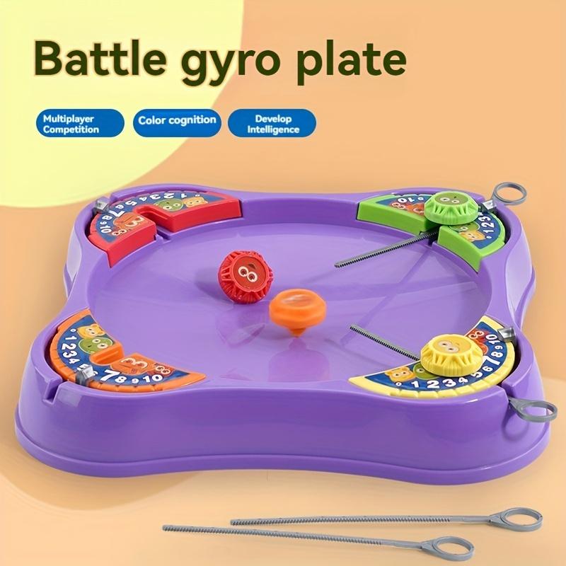 Kids Battle Gyroscopes Set, Interactive Spinning Tops, Educational Toy for Ages 3-6