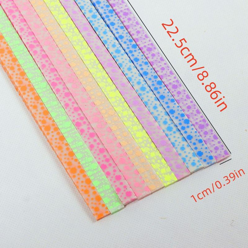 Luminous Star Origami Paper Strips, 210pcs set DIY Handmade Star Handicrafts Materials, DIY Scrapbooking & Stamping Supplies, Christmas Gift