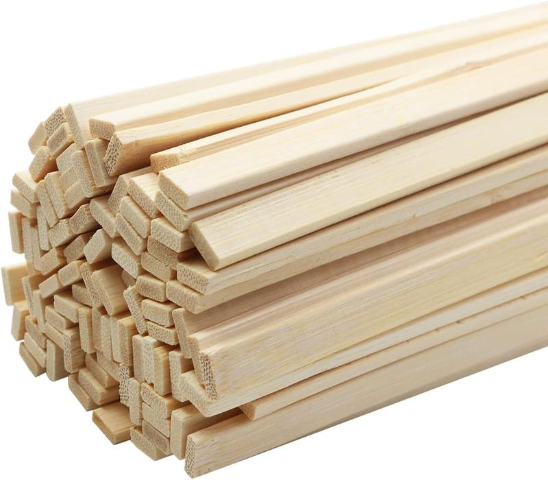 100 count 15.7x0.35 Inch    Sticks, Wooden Craft Sticks, Extra Long Sticks,  Strips for Craft Projects