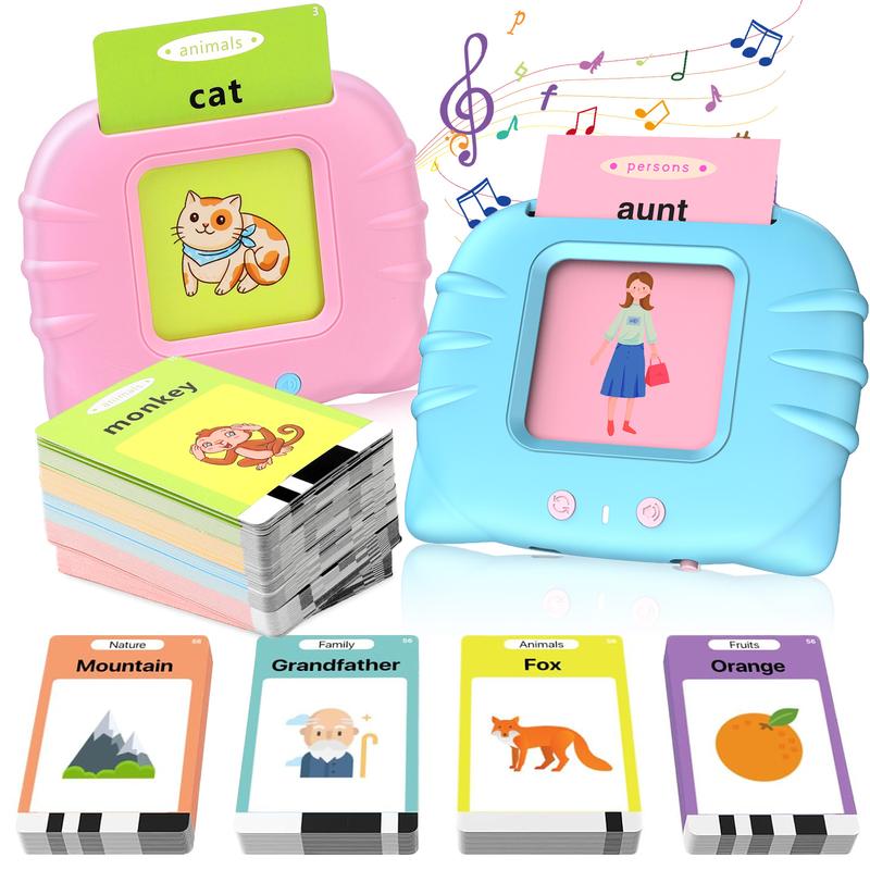 Talking Flash Cards Kids Learning Toys Sight Words Games English Educational Machine with 224 Sight Words