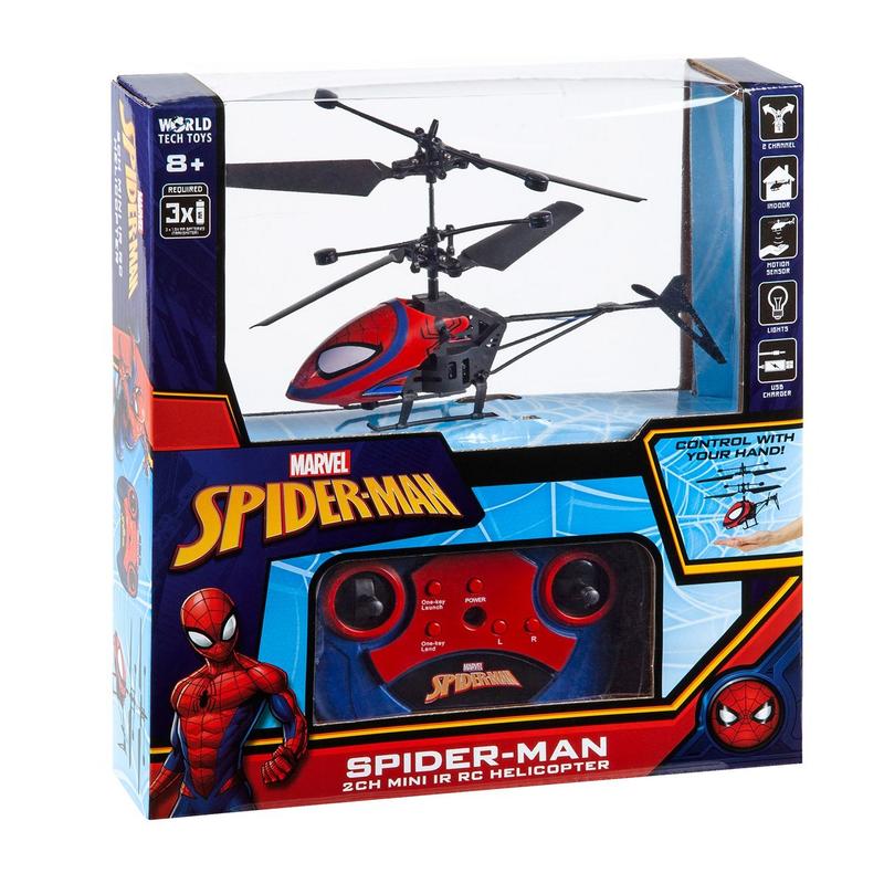 Marvel Licensed Spider-man Iron Man Hulk Captain America or Black Panther Remote Control RC Helicopter